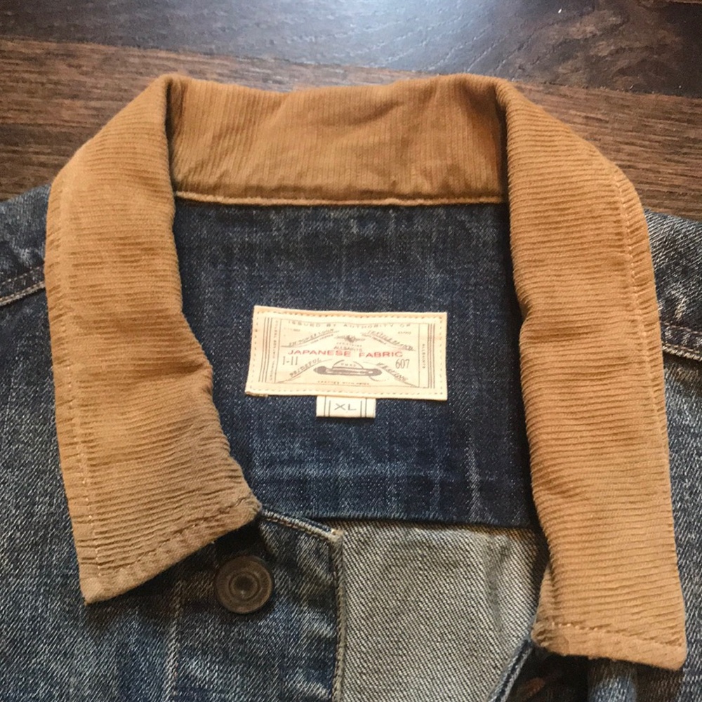 Allsaints Kinman denim jacket XL new with tags.